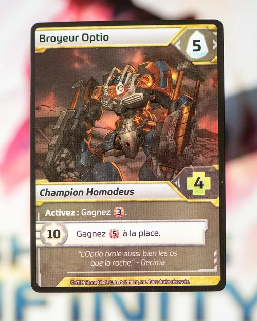 Test du jeu SHARDS of INFINITY marrons